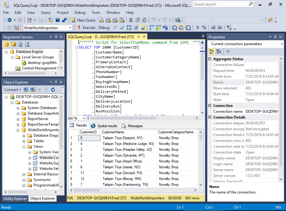 Sql Server Management Studio Ssms How To Save Results With Headers