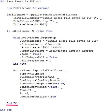 Step By Step Guide On Save Excel As Pdf Using Vba