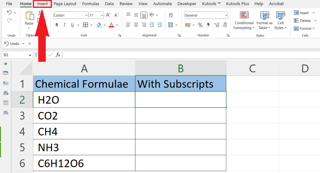 Subscript In Excel Examples How To Use Subscript In Excel