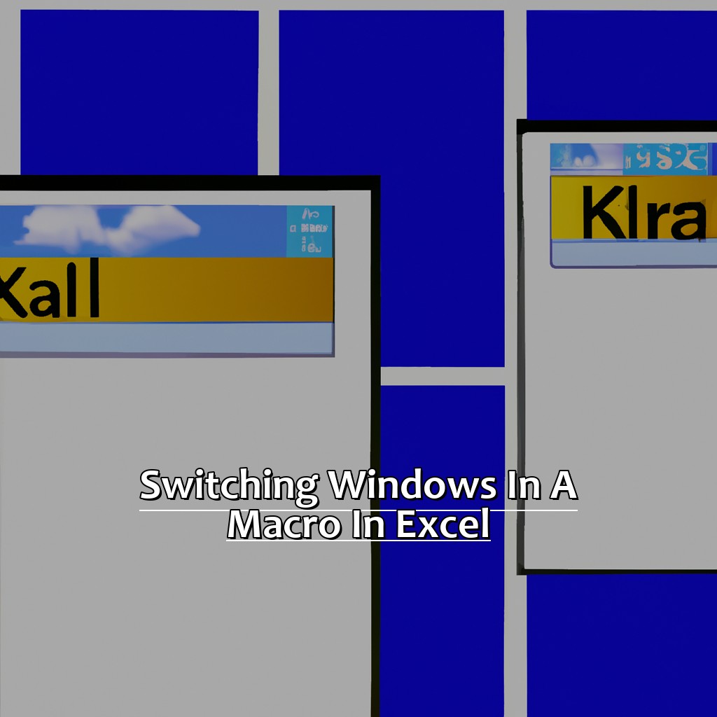 Switching Windows In A Macro In Excel Anders Fogh