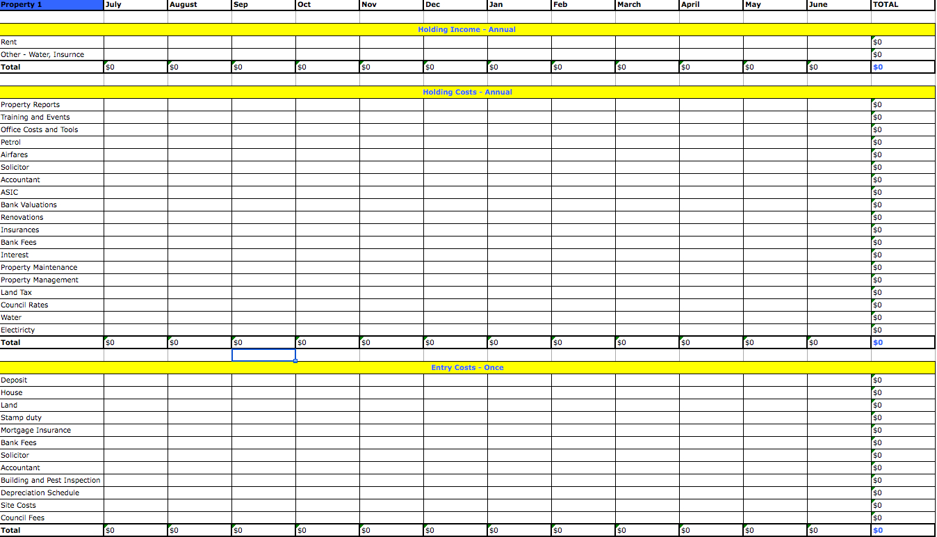 Tax Excel Template Prntbl Concejomunicipaldechinu Gov Co