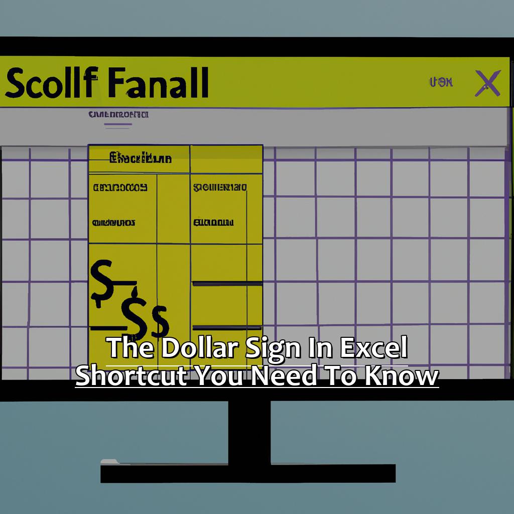 The Dollar Sign In Excel Shortcut You Need To Know