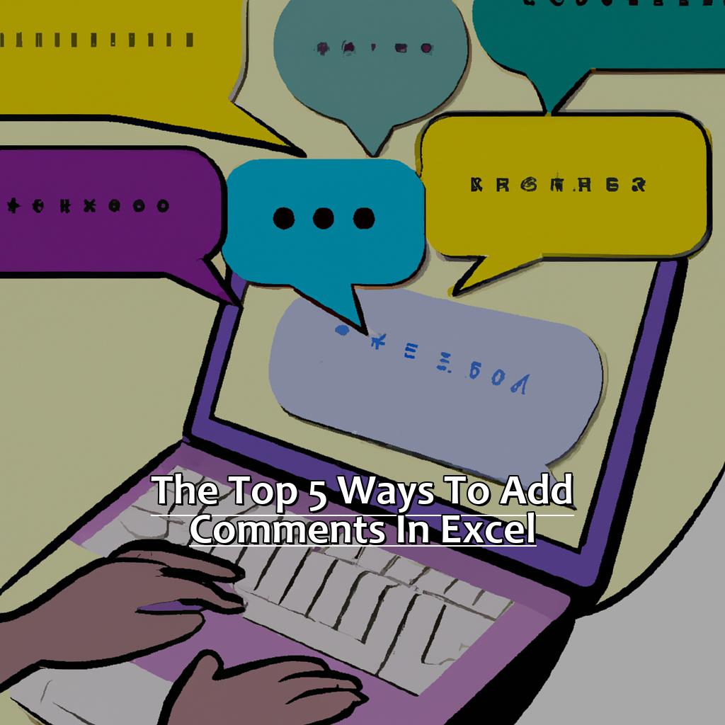 The Top 5 Ways To Add Comments In Excel Manycoders