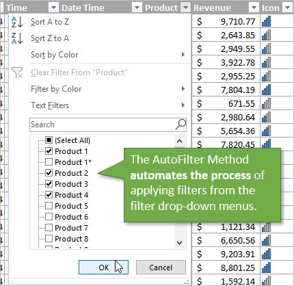 The Ultimate Guide To Excel Filters With Vba Macros Autofilter Method Excel Campus