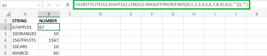 Tutorialeye Excel Extracting Numbers