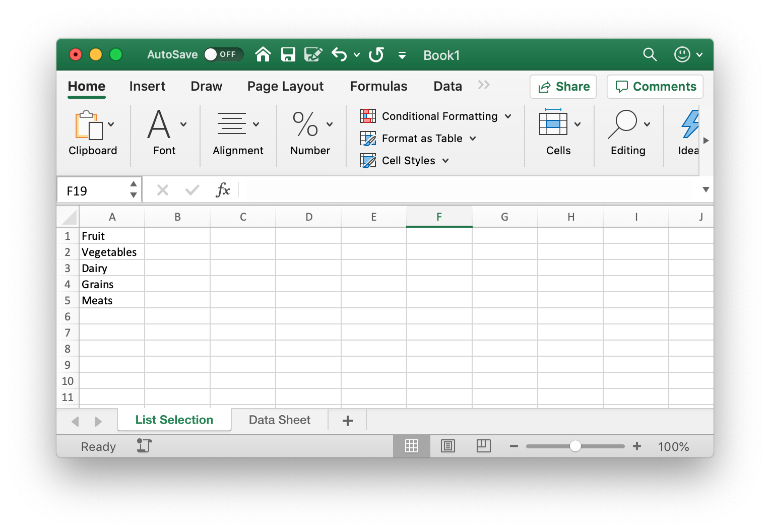 What Is Drop Down List In Excel