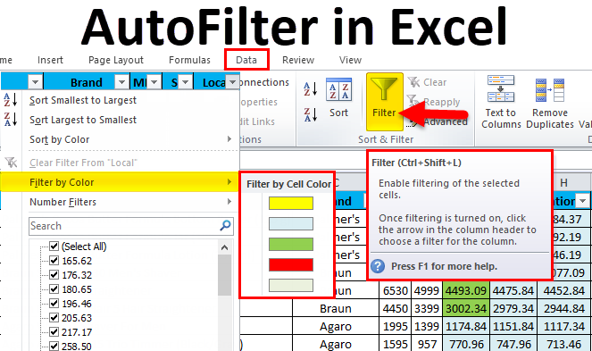 What Is The Auto Filter In Excel Absolute Guide With 4 Examples