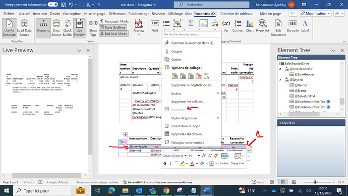 Why I Can Amp 39 T Merge Cells Within A List Docentric Forum